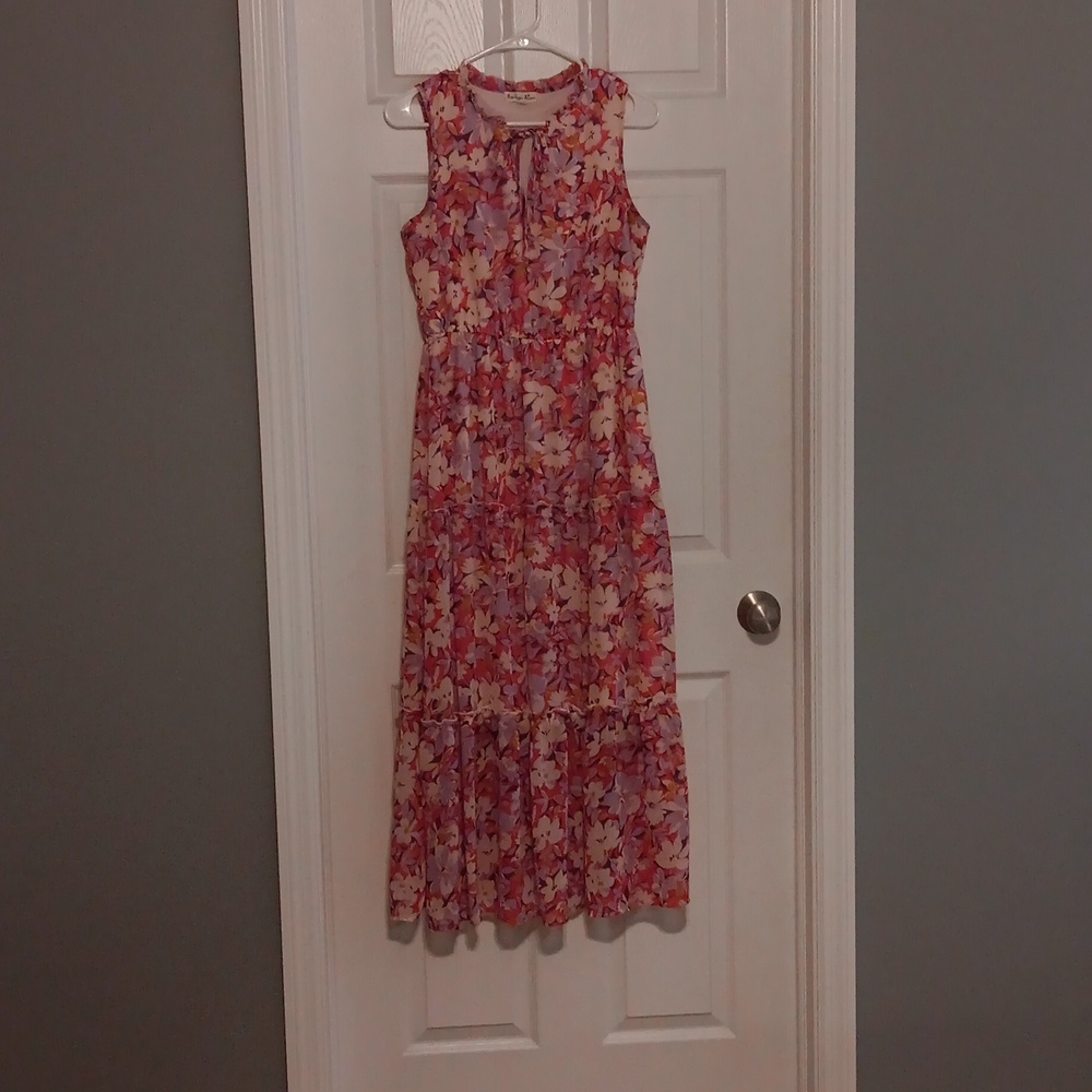 Colorful Sleeveless Dress